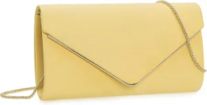 Faux Suede Evening Bag for Women New Classic Velvet Formal Clutch Purse for Prom/Wedding/Black-Tie Events