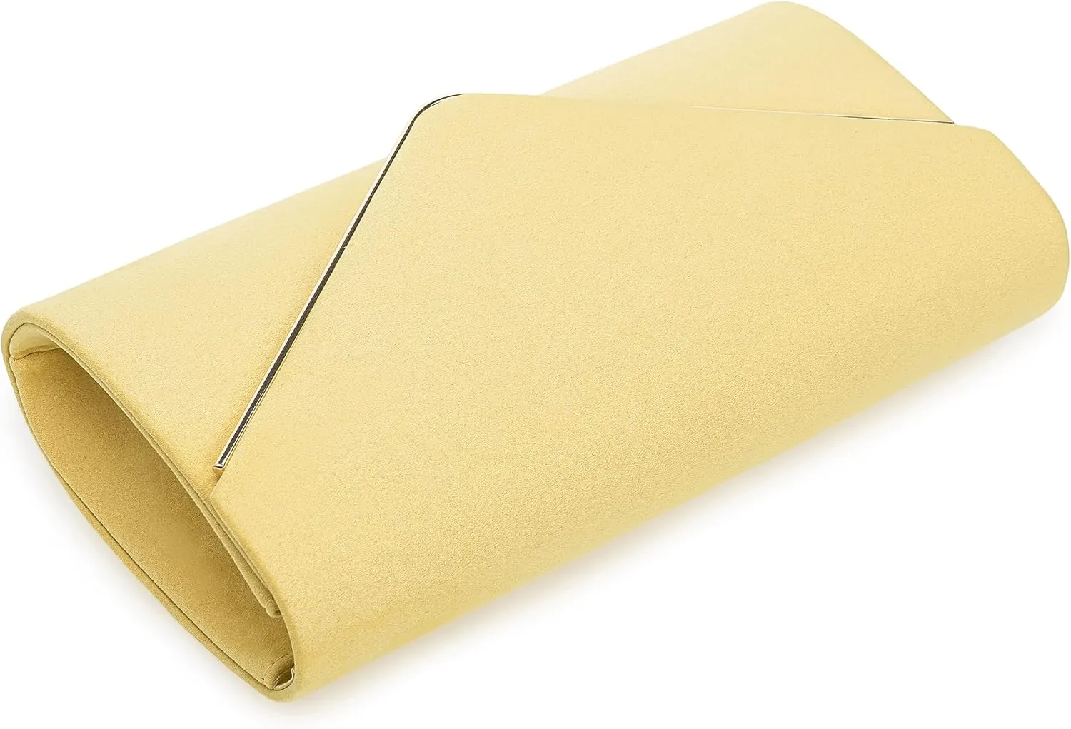 Faux Suede Evening Bag for Women New Classic Velvet Formal Clutch Purse for Prom/Wedding/Black-Tie Events