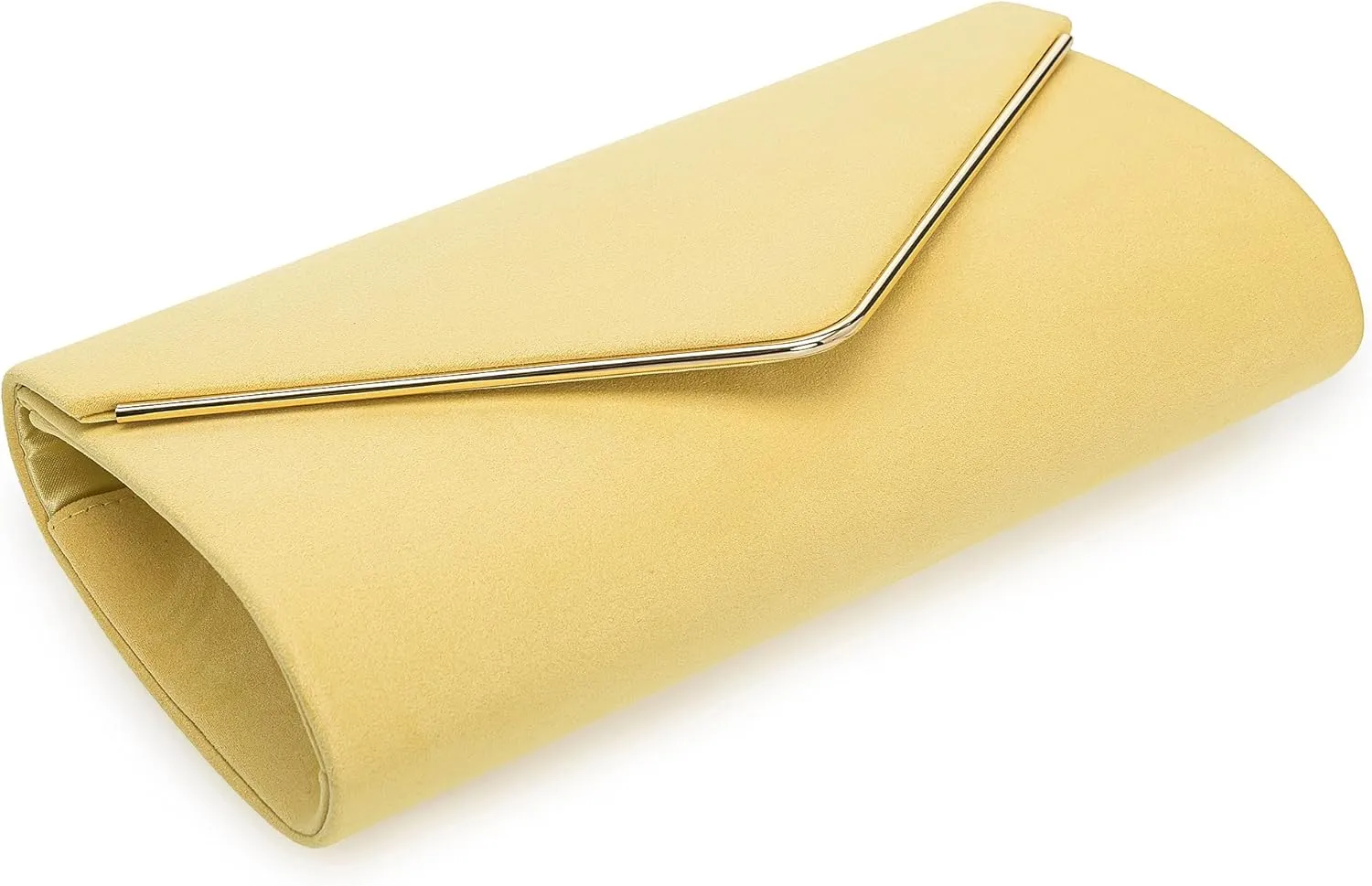 Faux Suede Evening Bag for Women New Classic Velvet Formal Clutch Purse for Prom/Wedding/Black-Tie Events