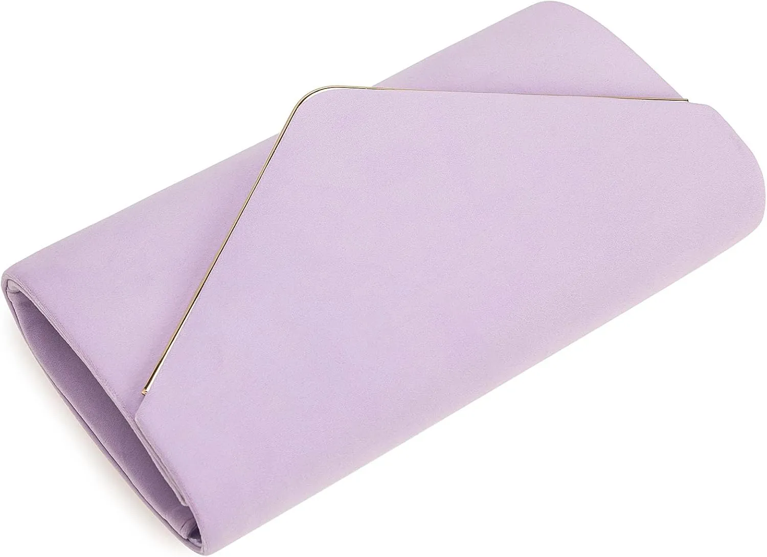 Faux Suede Evening Bag for Women New Classic Velvet Formal Clutch Purse for Prom/Wedding/Black-Tie Events