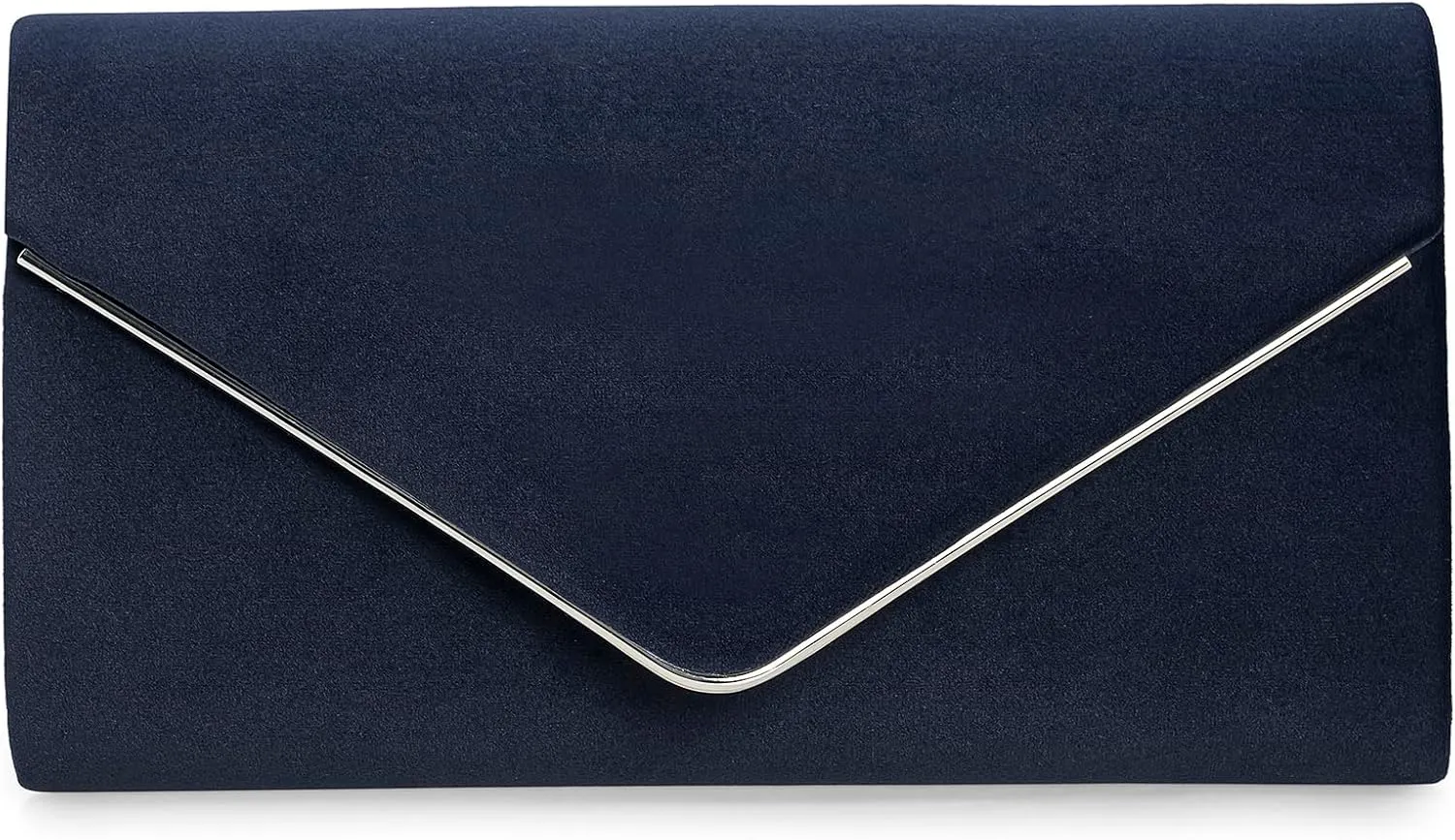 Faux Suede Evening Bag for Women New Classic Velvet Formal Clutch Purse for Prom/Wedding/Black-Tie Events