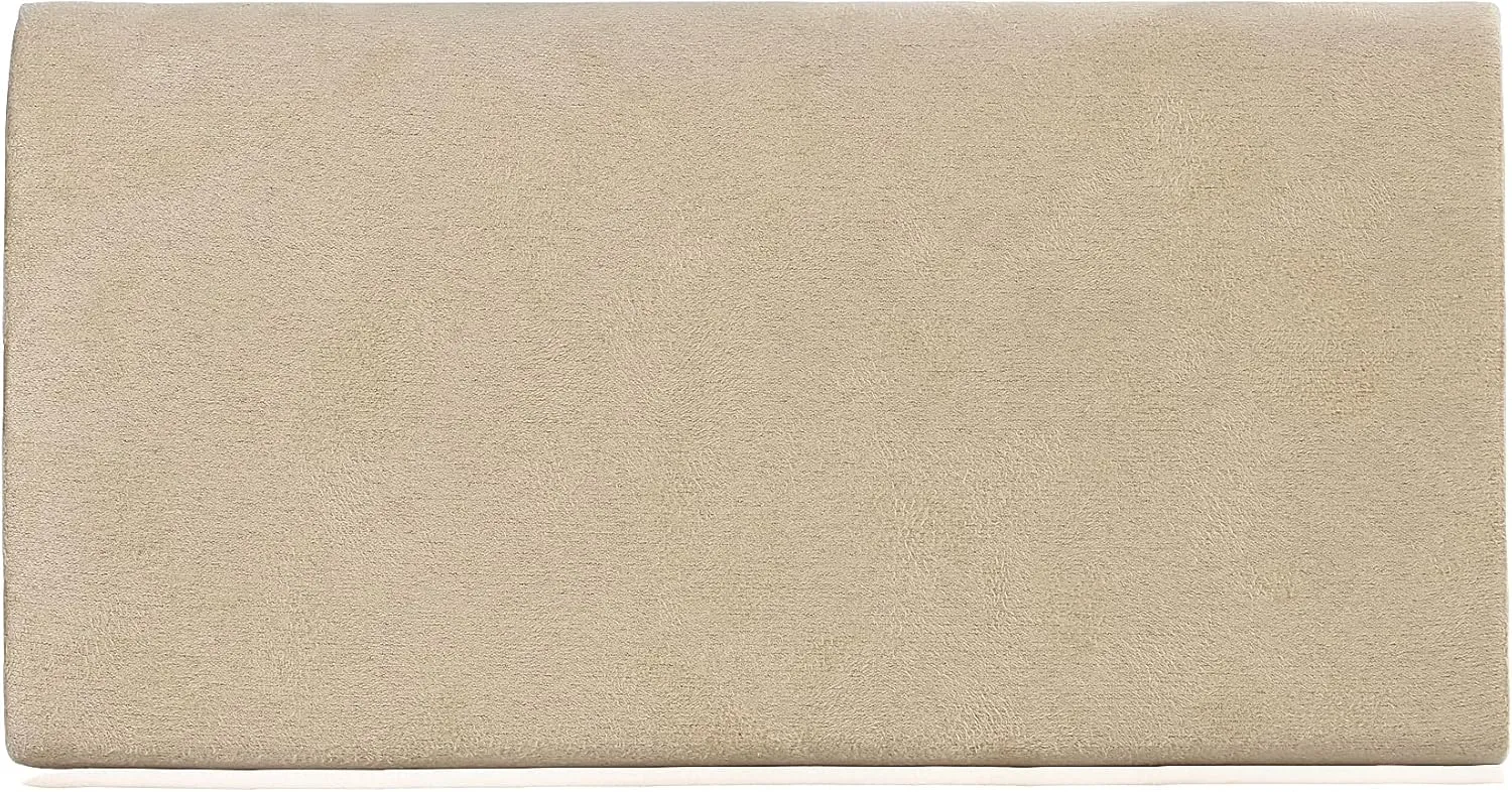 Faux Suede Women's Evening Clutch Bags for Formal Cocktail Prom Wedding Party Velvet Foldover Purse