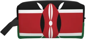 Flag of Kenya Storage Bags - Travel Toiletry and Makeup Bags, Unisex, Daily Use, Small Items Storage