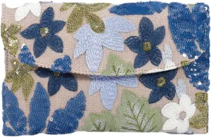 Floral Clutch Purses for Women,Small Summer Embroidery Sequin Evening Bag for Formal Party Wedding