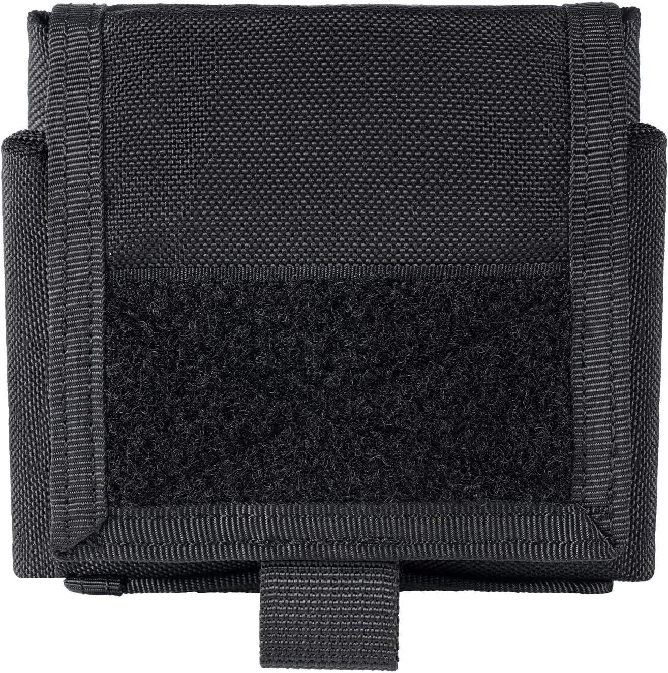 Folding Dump Pouch for Duty/Battle/Range Belt Roll Up MOLLE Magazine Drop Pouch Drawstring Open Mag/Tool Recovery Waist Bag Utility Storage Pack for Hunting Shooting