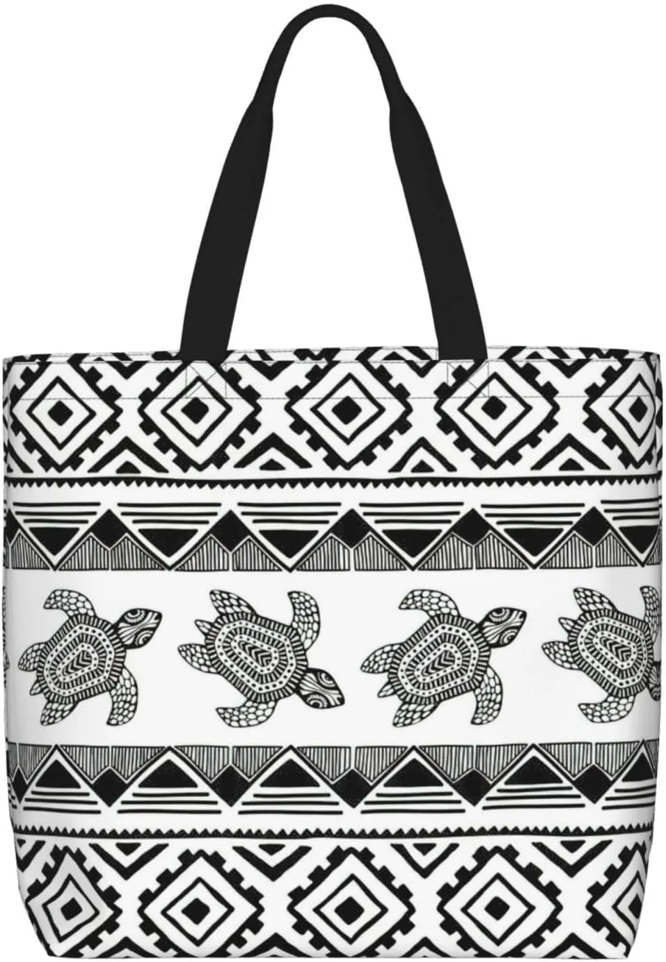 Formulas Shapes Theory Math Lesson Word Print Tote Bag Shoulde Bag Handbag Grocery Bags Reusable For Office Shopping Travel