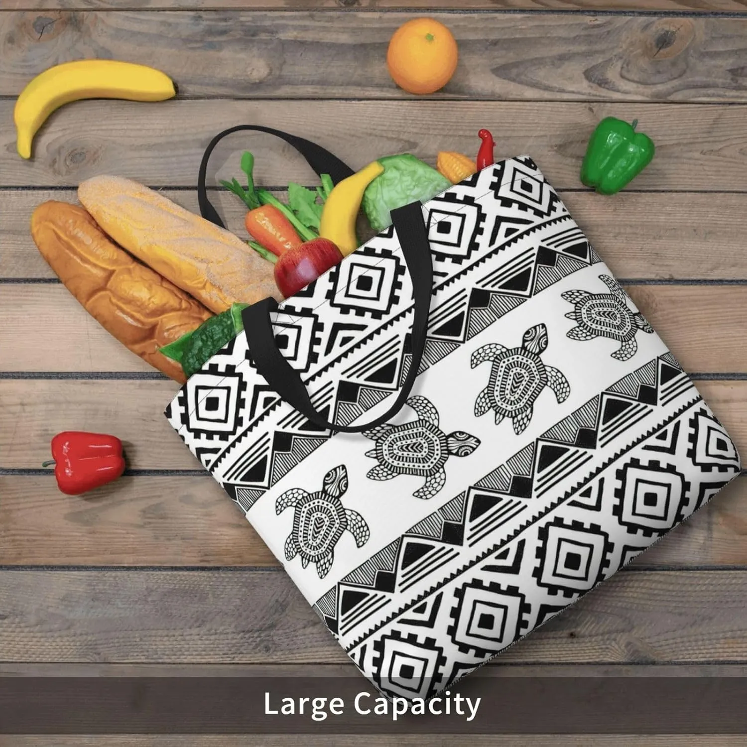 Formulas Shapes Theory Math Lesson Word Print Tote Bag Shoulde Bag Handbag Grocery Bags Reusable For Office Shopping Travel