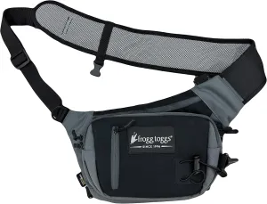 FROGG TOGGS Flats Sling Pack, Easy Hands-Free tackle storage bag with built-in Rod Support
