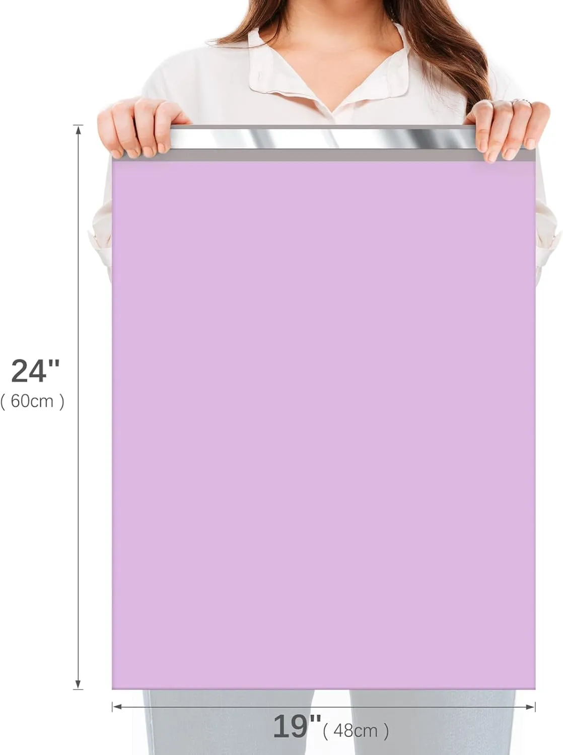 Fuxury Large Poly Mailers 19x24 Inch 100 Pcs, Waterproof Shipping Bags for Clothing, Strong Adhesive Shipping Envelopes for Small Business Suppliers, Self Seal Mailers Poly Bags Mailing Bags Purple