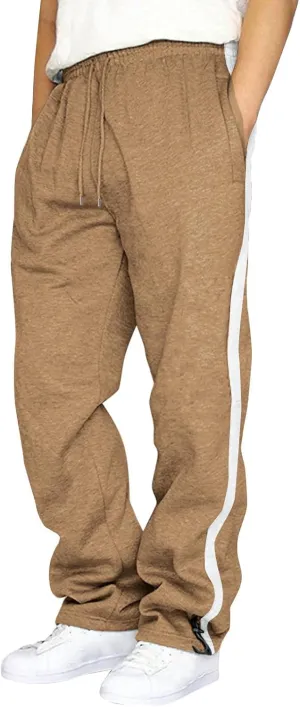GIERIDUC Cargo Pants for Men Relaxed Fit Mens Straight Leg Track Pants Dress Pants for Skinny Guys Heavyweight Joggers Mens