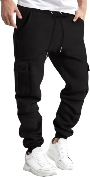 GIERIDUC Men's Water Resistant Hiking Pants Men Cargo Pants with Pockets 28X30 Slim Fit Dress Pants Mens Tapered Dress Pants