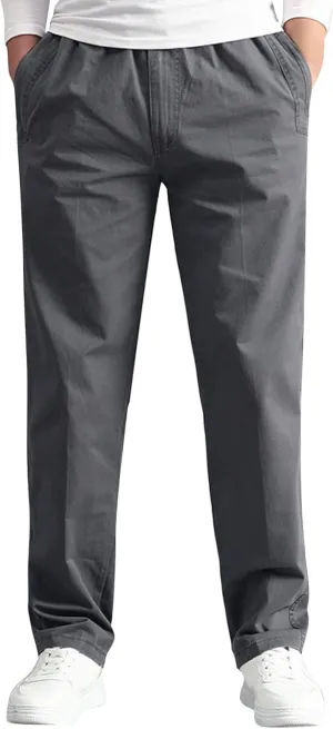 GIERIDUC Plaid Dress Pants for Men's Mens Work Trousers with Knee Pads Best Workout Pants for Men Corduroy Men's Pants Slim