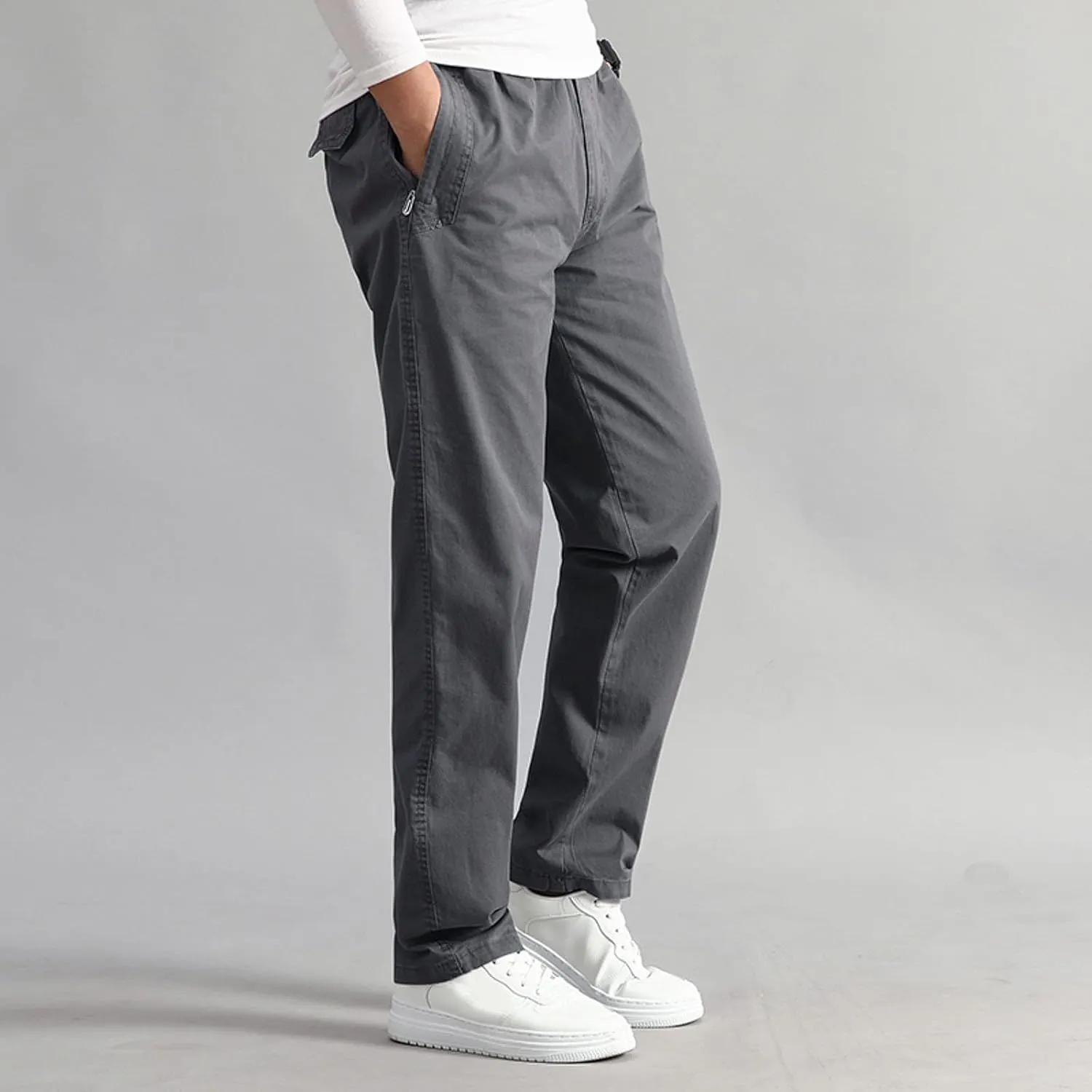 GIERIDUC Plaid Dress Pants for Men's Mens Work Trousers with Knee Pads Best Workout Pants for Men Corduroy Men's Pants Slim