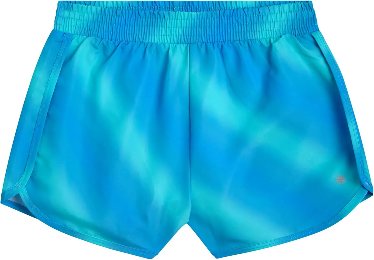 Girls Athletic Shorts - 4 Pack Woven Activewear Dolphin Shorts for Girls with Fanny Pack (Sizes: 4-16)