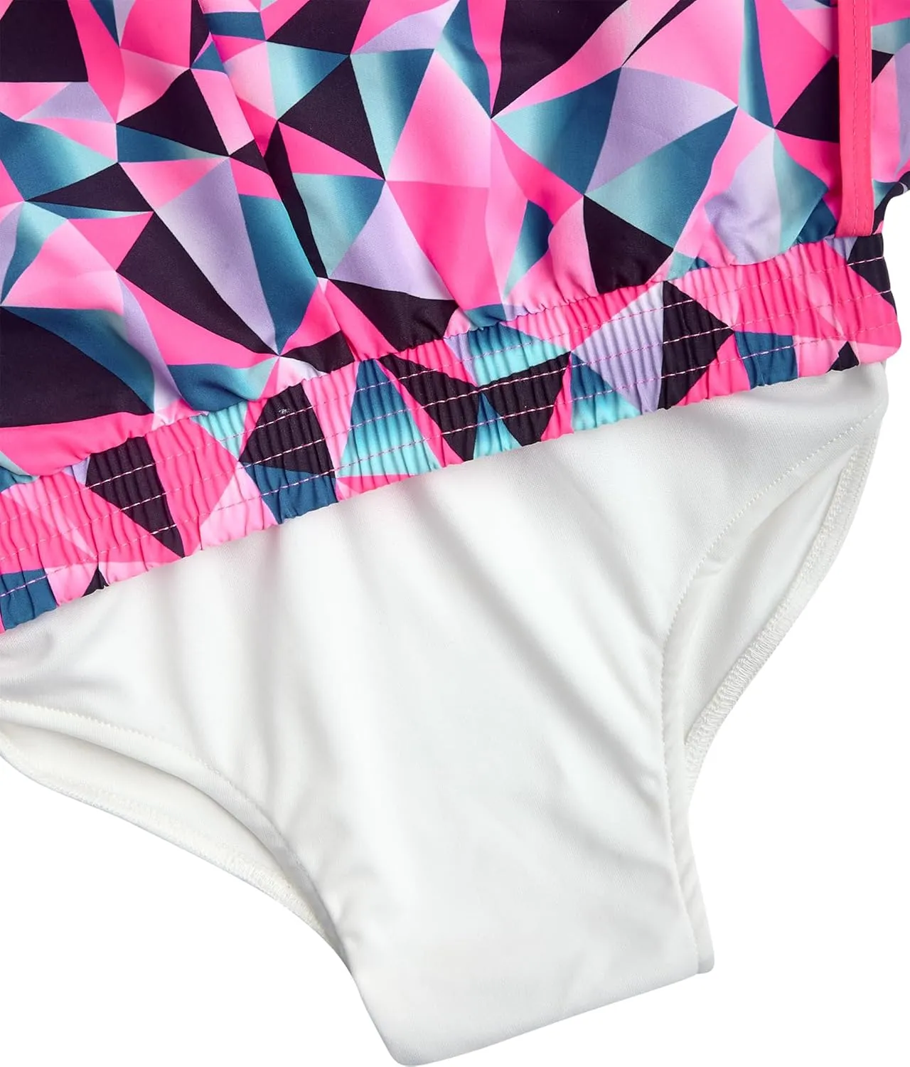 Girls Athletic Shorts - 4 Pack Woven Activewear Dolphin Shorts for Girls with Fanny Pack (Sizes: 4-16)