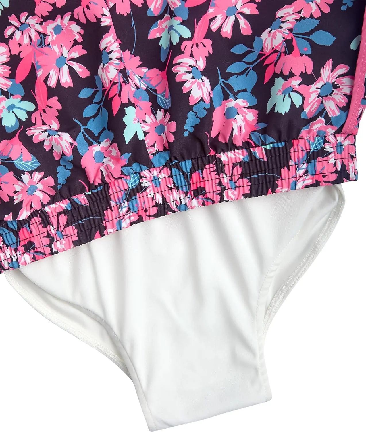 Girls Athletic Shorts - 4 Pack Woven Activewear Dolphin Shorts for Girls with Fanny Pack (Sizes: 4-16)