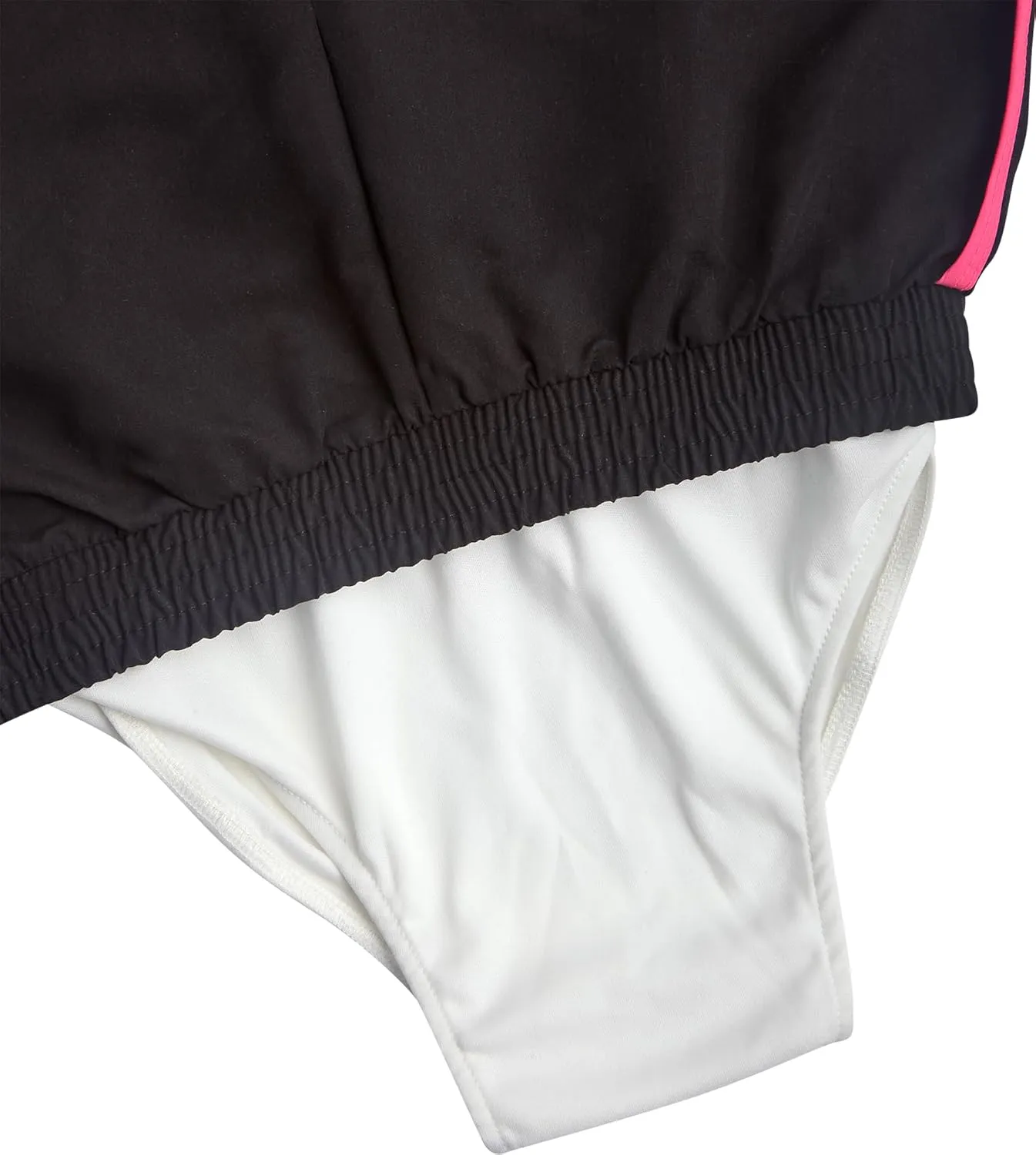 Girls Athletic Shorts - 4 Pack Woven Activewear Dolphin Shorts for Girls with Fanny Pack (Sizes: 4-16)