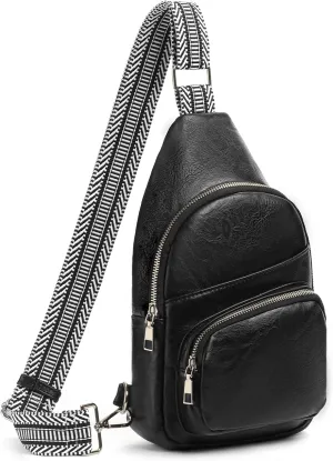 GOIACII Shoulder Bag Women Leather Sling Crossbody Bag