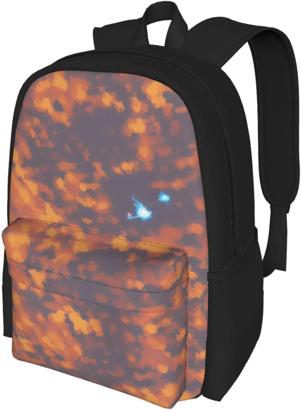 Gold Texture Printed Pattern Backpack Printing Lightweight Casual Backpack Shoulder Bags Large Capacity Laptop Backpack