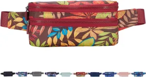 Goothdurs Fanny Pack for Women Men Fashion Waist Bag Waterproof Hip Bum Bag with Adjustable Belt for Running Travel Hiking Cycling Money