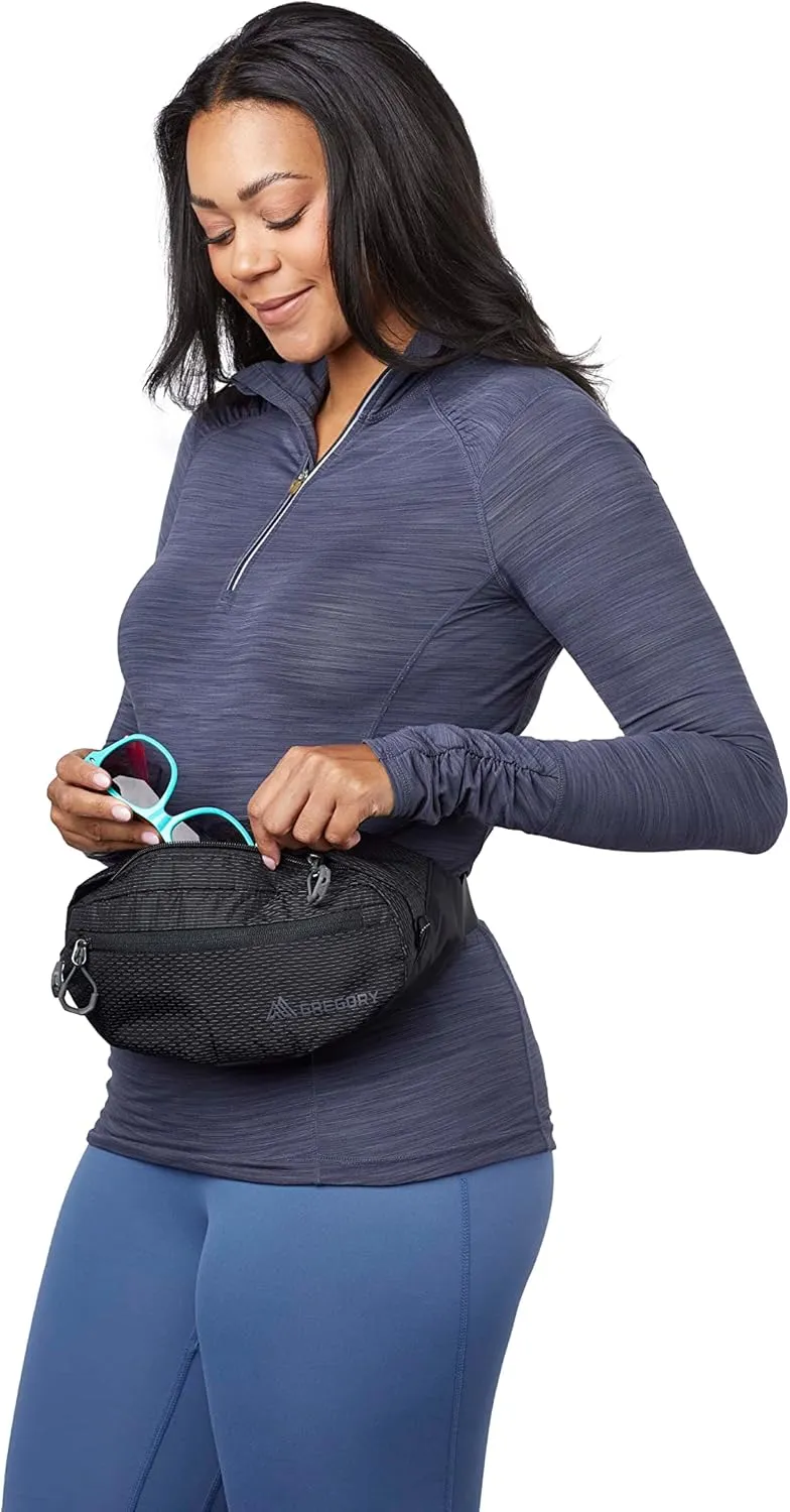 Gregory Nano Unisex Crossbody or Fannypack, Commuter Waistpack, One Size Fits All, Icon Teal