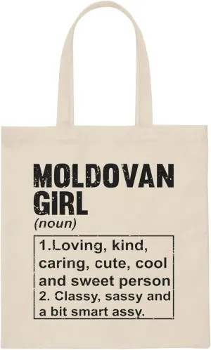 Hilarious Moldovian Nationalistic Nationalism Enthusiast Novelty Patriotic Patriotism Chauvinism Devotee Canvas Tote Bag