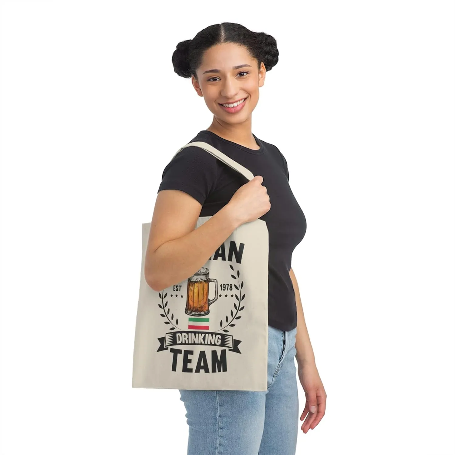 Hilarious Patriotic Alcoholic Beverages Celebrations Lover Novelty Nationalistic Patriotism Festivity Fan Canvas Tote Bag