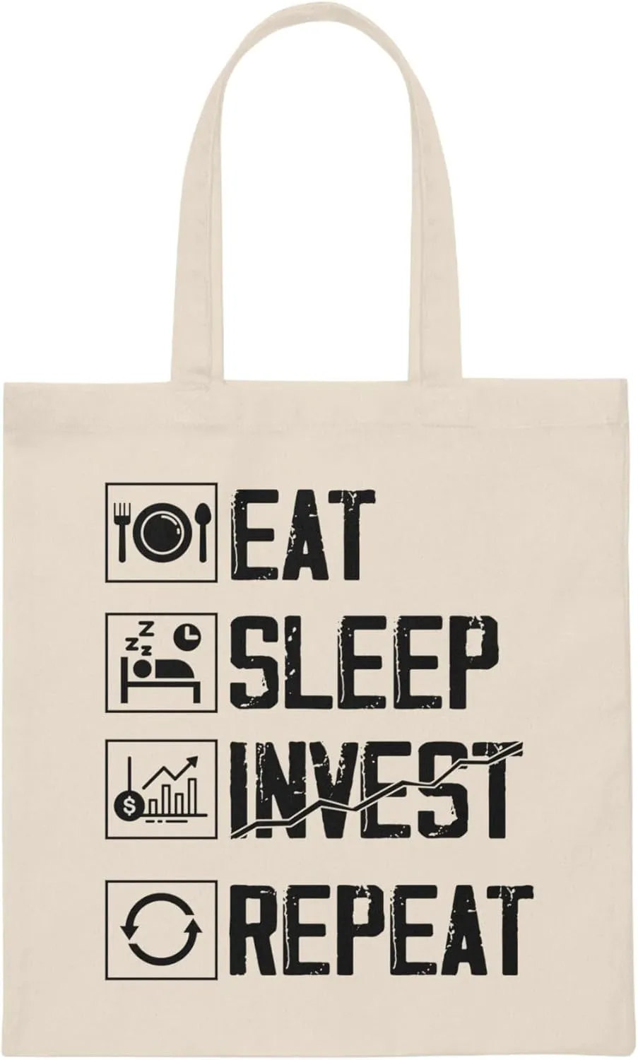 Hilarious Stocks Trader Inspirational Invest Investor Pun Humorous Forex Trading Millionaire Businessmen Canvas Tote Bag