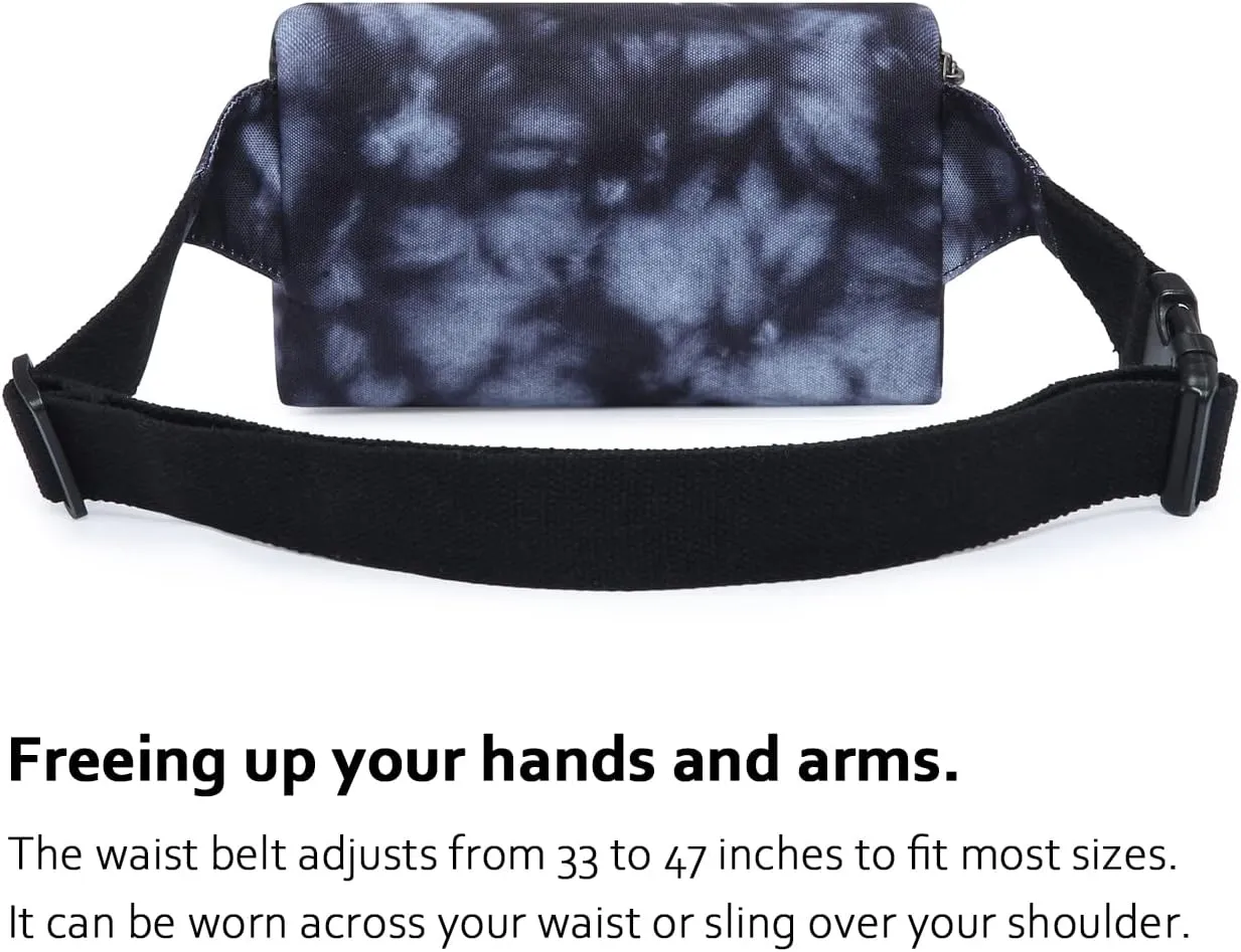 HotStyle 521s Fashion Fanny Pack Small Hiking Waist Bag, 8.0"x2.5"x4.3"