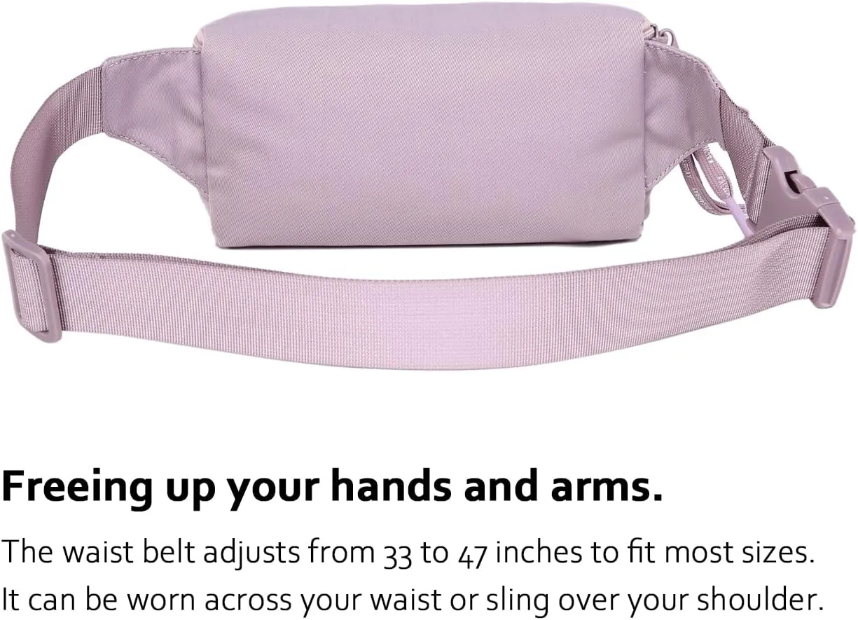 HotStyle 521s Fashion Fanny Pack Small Hiking Waist Bag, 8.0"x2.5"x4.3"