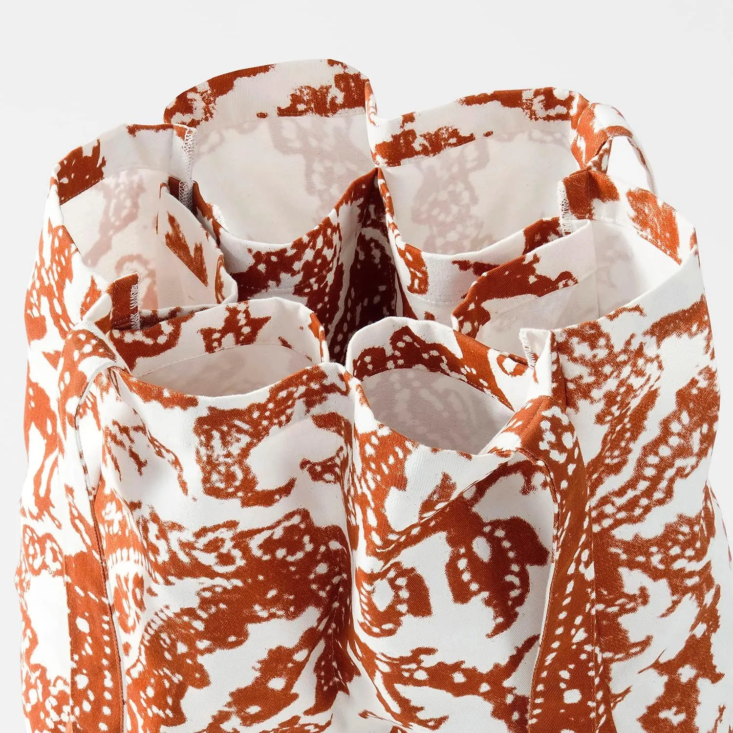 HPD Half Price Drapes Reusable Grocery Shopping Bags, 2 Pack 100% CottonTwill Tote Bags