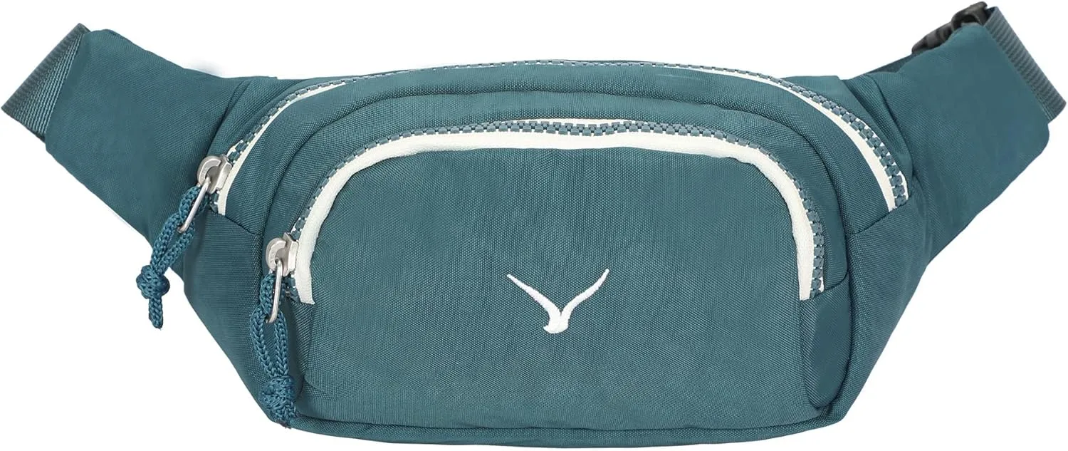 Hynes Eagle Fanny Pack Belt Bag for Women Men Fashionable Crossbody Bag Waist Pack Sling bag with Adjustable Strap Green