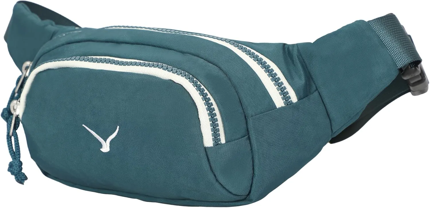 Hynes Eagle Fanny Pack Belt Bag for Women Men Fashionable Crossbody Bag Waist Pack Sling bag with Adjustable Strap Green