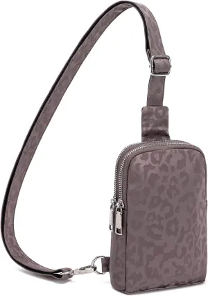 INICAT Nylon Small Crossbody Bags for Women 1L Sling Bag for Men Shoulder Bag Fanny Pack Travel Essentials