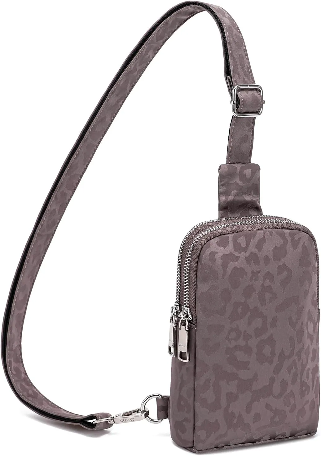 INICAT Nylon Small Crossbody Bags for Women 1L Sling Bag for Men Shoulder Bag Fanny Pack Travel Essentials