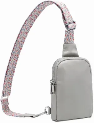 INICAT Nylon Small Crossbody Bags for Women 1L Sling Bag for Men Shoulder Bag Fanny Pack Travel Essentials