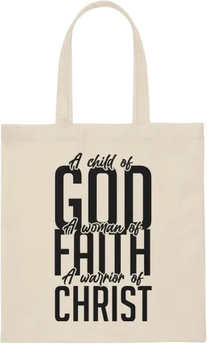Inspirational Fighting Prayer Uplifting Statements Catholic Motivating Religious Enthusiasts Distressed Love Canvas Tote Bag