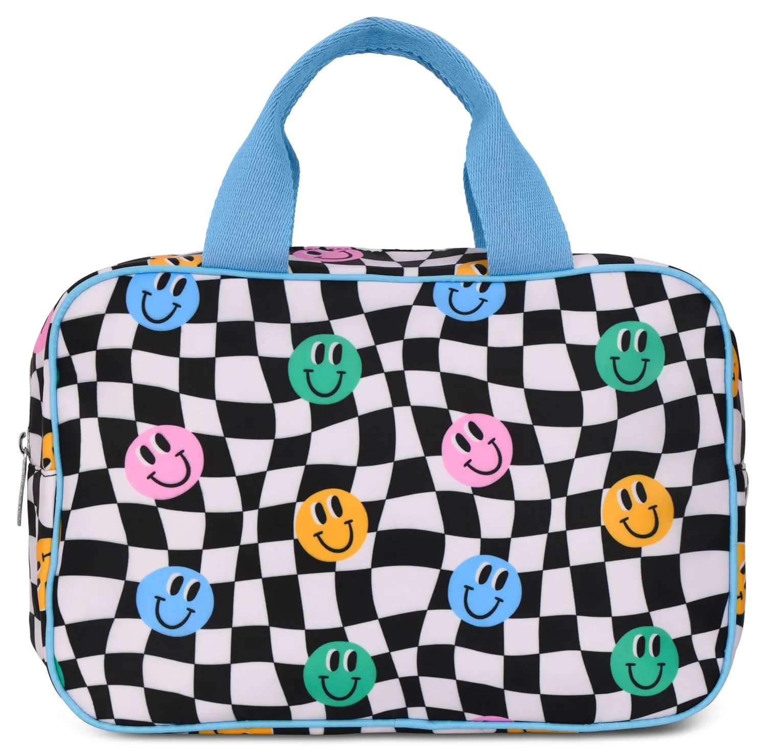 iscream 12.25" x 8.25" Nylon Double Handle Zippered Cosmetic Bag - Good Times