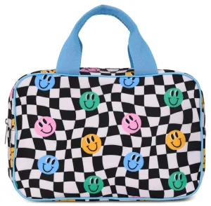 iscream 12.25" x 8.25" Nylon Double Handle Zippered Cosmetic Bag - Good Times