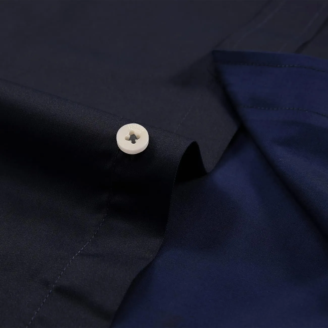 JANEO BRITISH APPAREL Nos Tibi Serviat UK Co Mens Plain Long Sleeve Formal Dress Shirts,Regular Fit,Double & Single Cuff