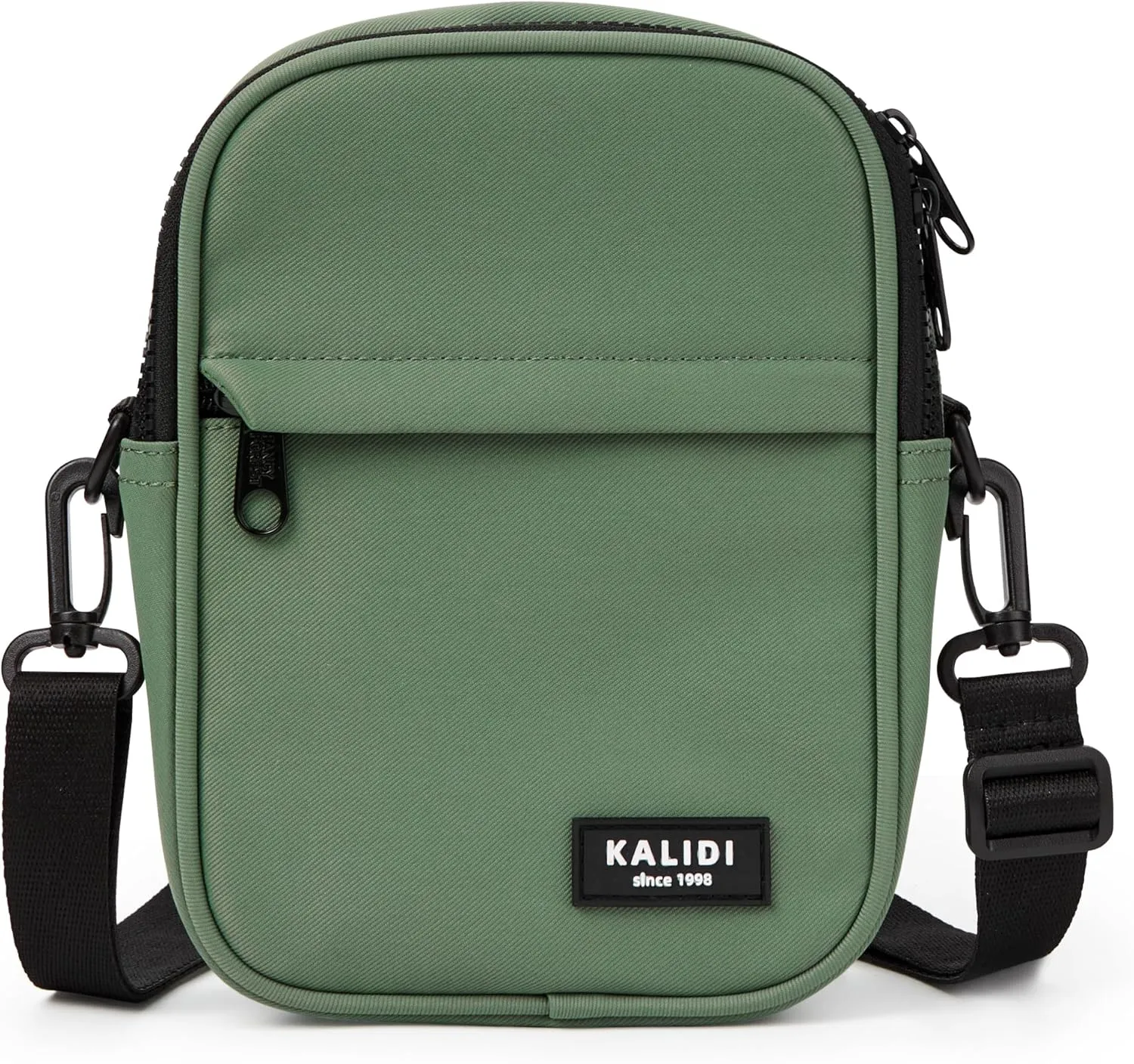 KALIDI Crossbody Sling Bag for Women Men Multi Position Small Purse Waist Fanny Pack with 2 Adjustable Strap