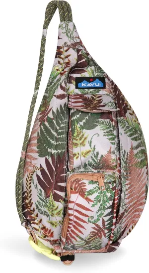 KAVU Mini Rope Sling Pack with Adjustable Rope Shoulder Strap