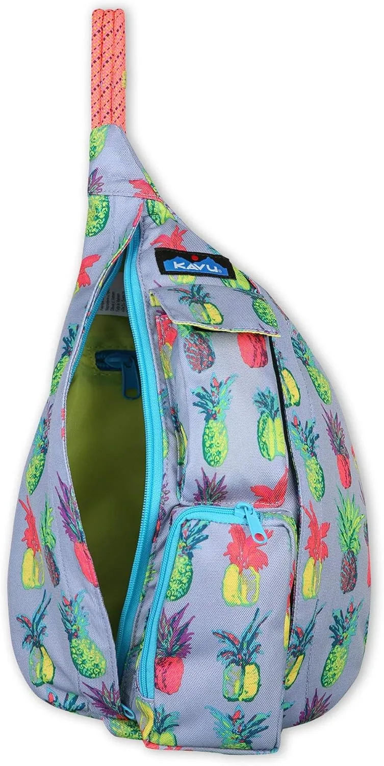 KAVU Mini Rope Sling Pack with Adjustable Rope Shoulder Strap