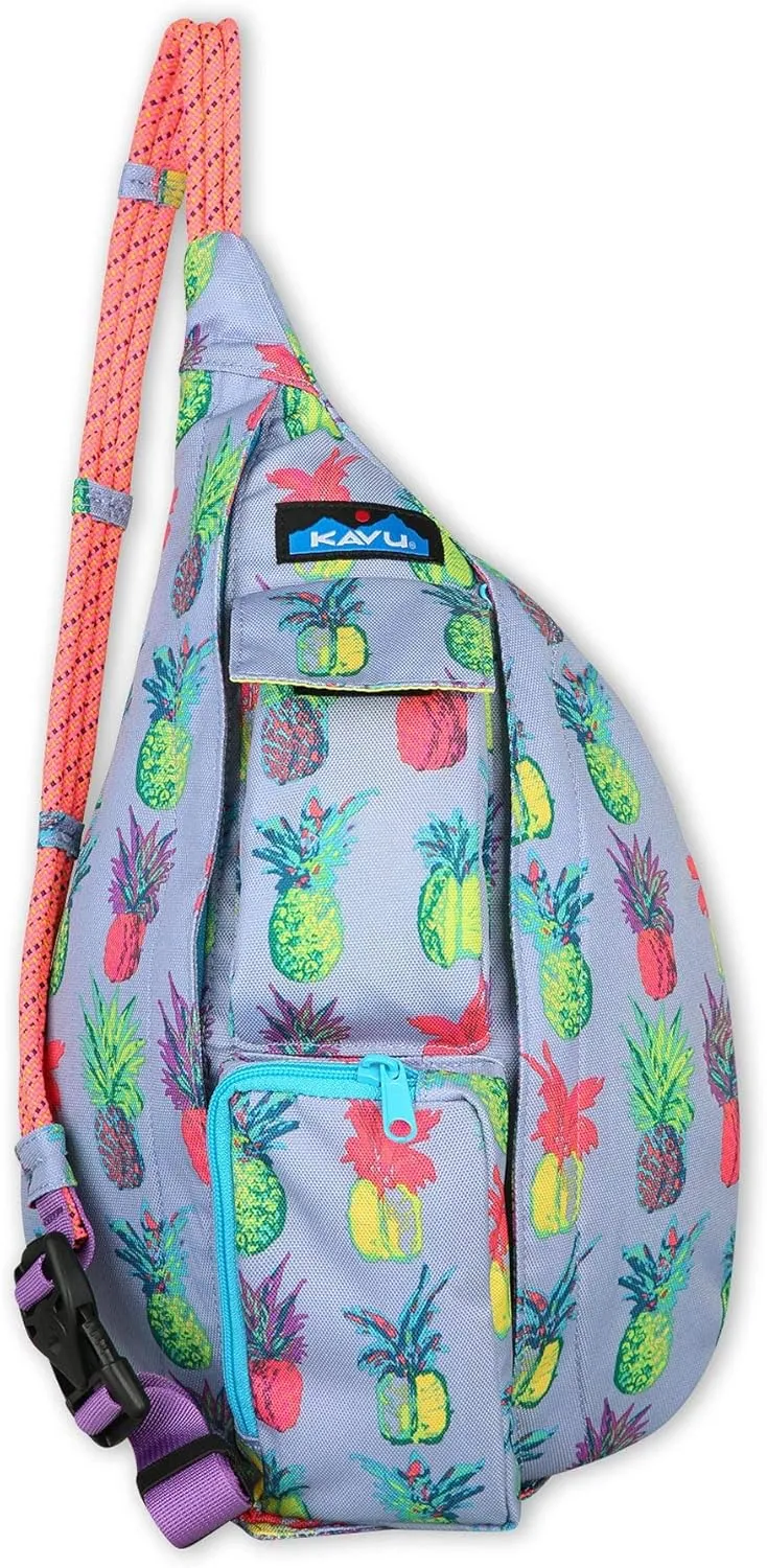 KAVU Mini Rope Sling Pack with Adjustable Rope Shoulder Strap