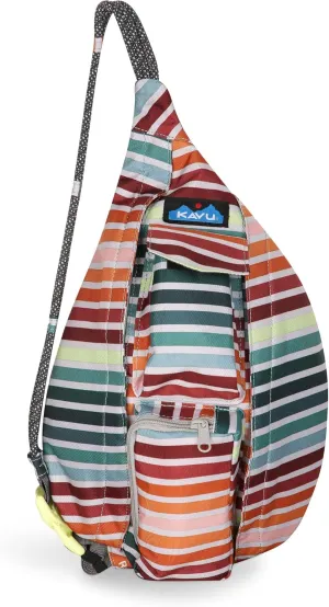 KAVU Mini Rope Sling Pack with Adjustable Rope Shoulder Strap