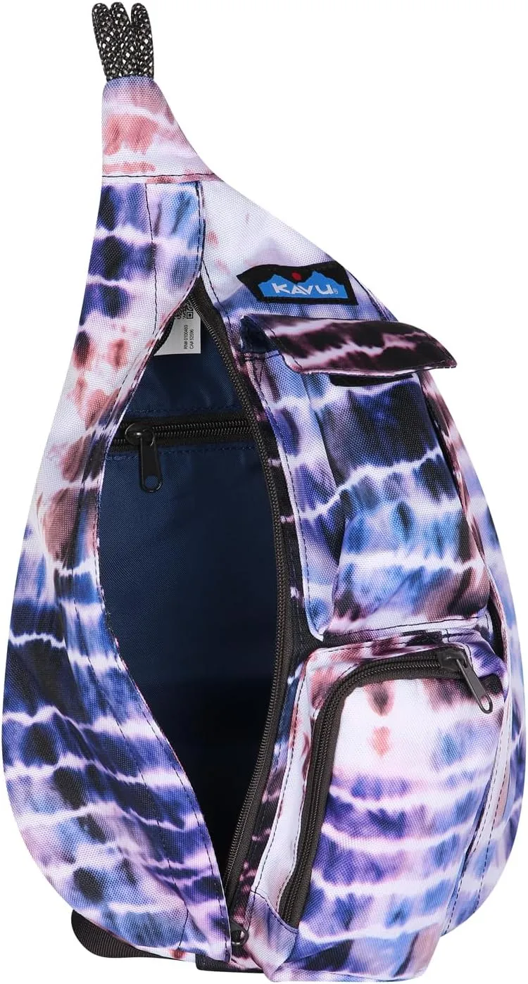 KAVU Mini Rope Sling Pack with Adjustable Rope Shoulder Strap