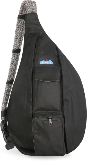 KAVU Original Rope Bag Sling Pack with Adjustable Rope Shoulder Strap