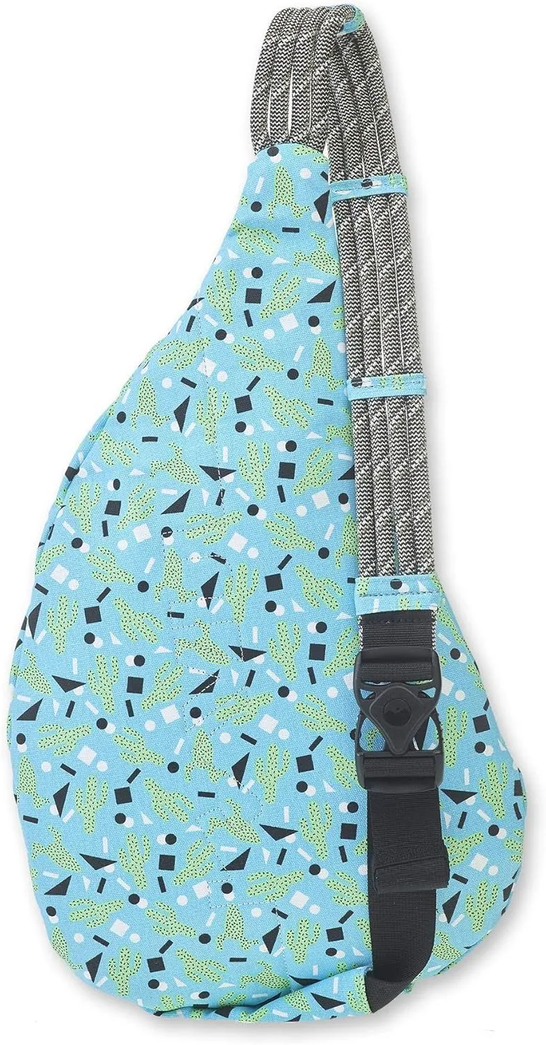 KAVU Original Rope Bag Sling Pack with Adjustable Rope Shoulder Strap