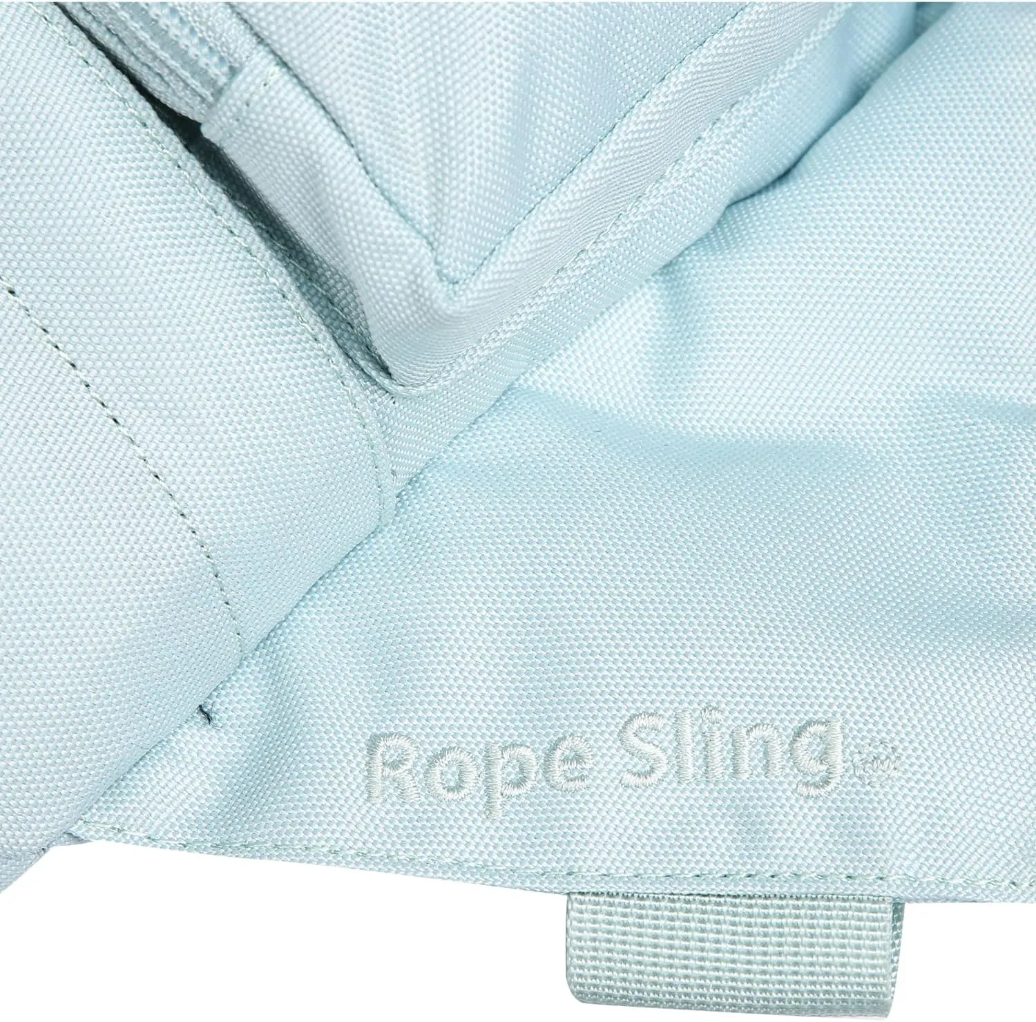 KAVU Original Rope Sling Bag with Adjustable Rope Shoulder Strap - Cool Aqua