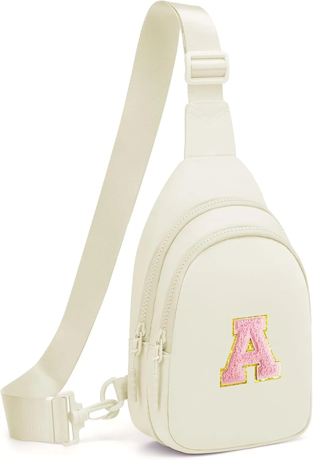 Kids Crossbody Small Sling Bag Initial Girls Fanny Pack Belt Bag Cute Backpack Purse Chest Bag for Girls Gifts